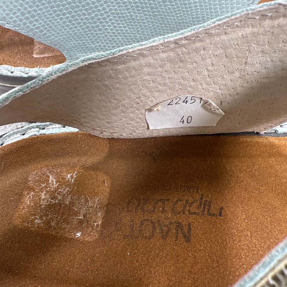 NOAT adjustable strap open‎ toe sandal size 40 - Picture 4 of 7